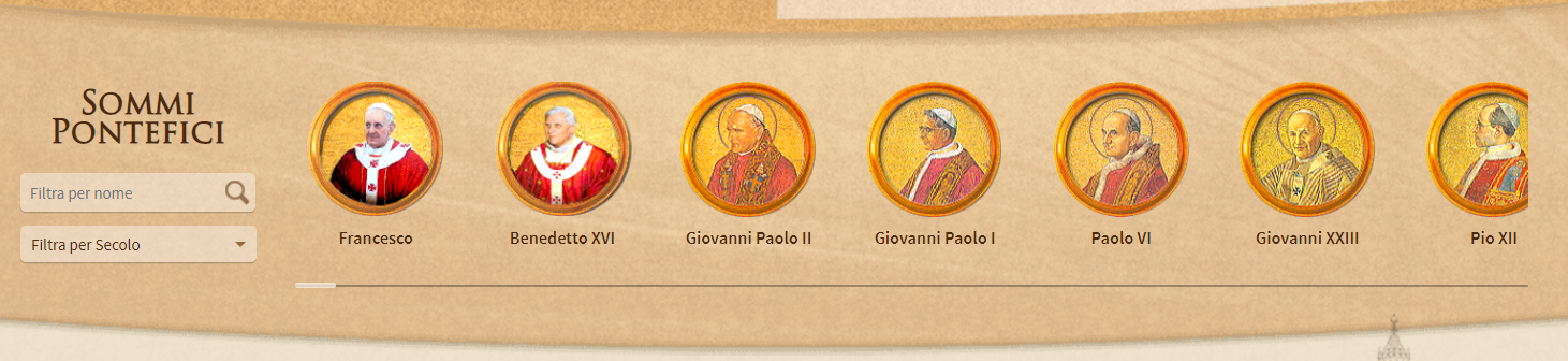 Sezione Pontefici